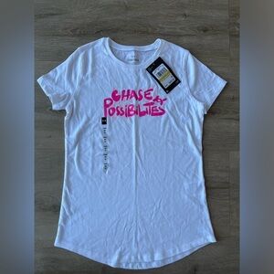 NWT Girls Underarmour T-shirt Short Sleeve SZ M